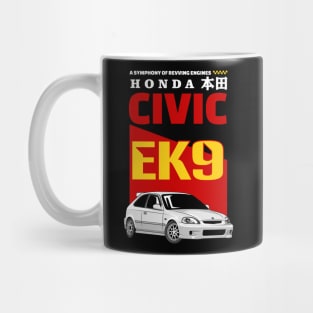 Civic Type R EK9 JDM Car Mug